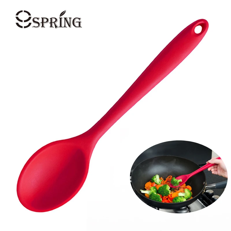 Large Silicone Spoon Long Handle Kitchen Spoon Scoop Ladle for Cooking Baking Mixing Spoon Spatula Silicone Utensils Kitchenware
Large Silicone Spoon Long Handle Kitchen Spoon Scoop Ladle for Cooking Baking Mixing Spoon Spatula Silicone Utensils Kitchenware
