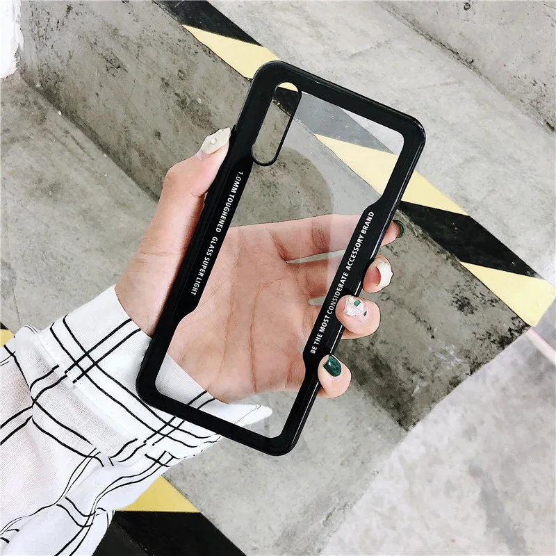Clear Acrylic PC Back Cover Armor Case For Huawei P30 Pro P20 Lite P10 Mate20 10 Nova 4e 3i P smart 2019 Case Soft TPU Edge Capa
Clear Acrylic PC Back Cover Armor Case For Huawei P30 Pro P20 Lite P10 Mate20 10 Nova 4e 3i P smart 2019 Case Soft TPU Edge Capa