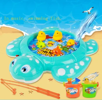 Children electric fishing toy multifunctional rotary magnetic plastic fishing puzzle 1 pieces on behalf of parent-child interact
Children electric fishing toy multifunctional rotary magnetic plastic fishing puzzle 1 pieces on behalf of parent-child interact