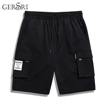 Gersri Summer Men Casual Shorts New Solid Big Pocket Male Loose Boardshorts Breathable Mens Sportswear Jogger Short Sweatpants
Gersri Summer Men Casual Shorts New Solid Big Pocket Male Loose Boardshorts Breathable Mens Sportswear Jogger Short Sweatpants