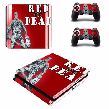 Red or Dead PS4 Slim Skin Sticker for Sony PlayStation 4 Console and 2 Controllers PS4 Slim Slim Skins Sticker Decal Vinyl
Red or Dead PS4 Slim Skin Sticker for Sony PlayStation 4 Console and 2 Controllers PS4 Slim Slim Skins Sticker Decal Vinyl
