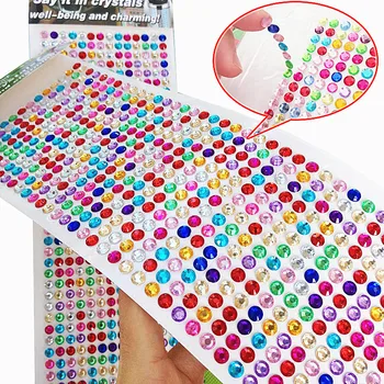 504pcs 6mm Rhinestone Applique DIY Scrapbooking Decoration Acrylic Resin Diamond Stickers Paste on Phone Case Car Wall Stickers
504pcs 6mm Rhinestone Applique DIY Scrapbooking Decoration Acrylic Resin Diamond Stickers Paste on Phone Case Car Wall Stickers