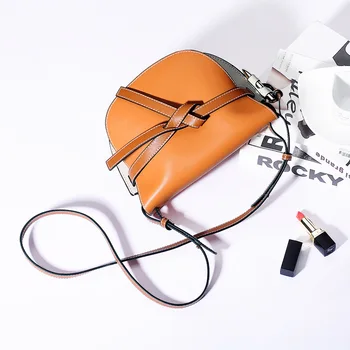 vintage saddle genuine leather women bag bow fashion decoration crossbody shoulder bag women patchwork colors flap bag
vintage saddle genuine leather women bag bow fashion decoration crossbody shoulder bag women patchwork colors flap bag