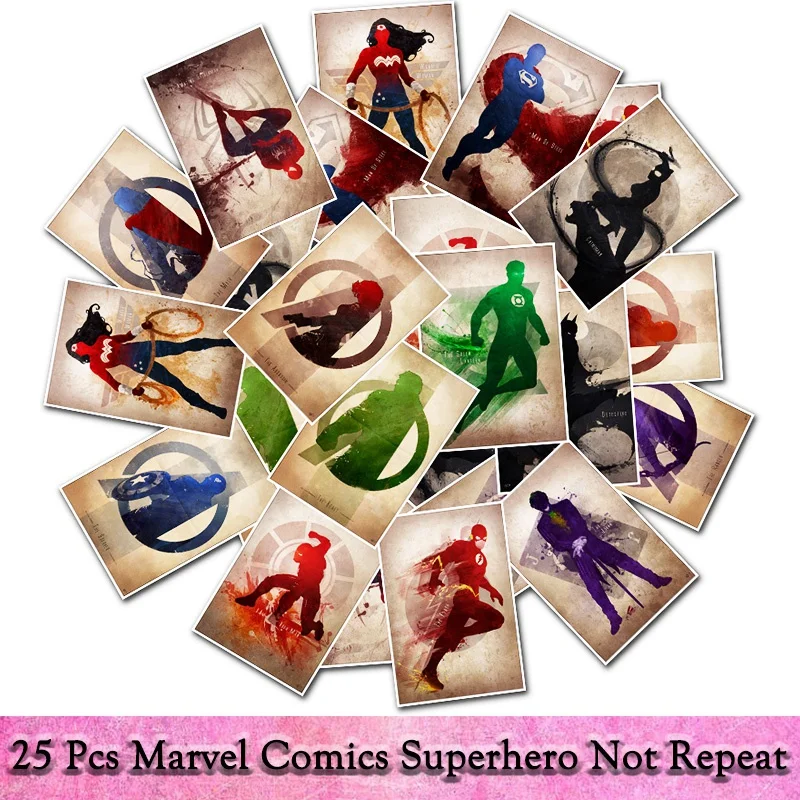 25pcs/pack Retro Marvel The Avengers Graffiti Sticker Toys The Suitcase Stickers For Laptop Decals stickers
25pcs/pack Retro Marvel The Avengers Graffiti Sticker Toys The Suitcase Stickers For Laptop Decals stickers