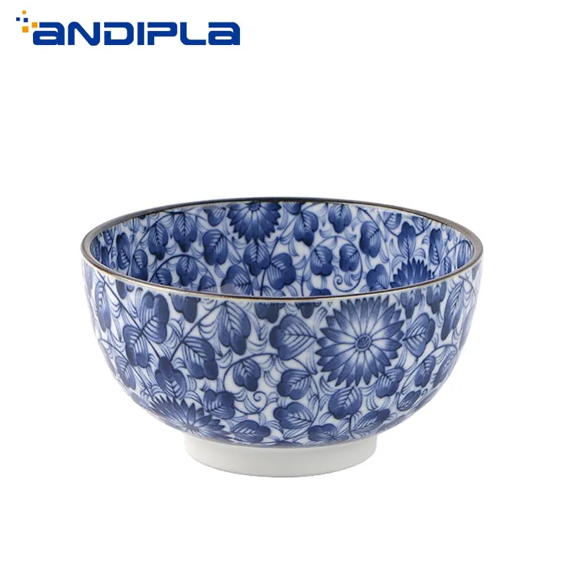 6inch Hand Painted Vintage Blue and White Porcelain Tableware Japanese Style Ceramic Soup Noodles Bowl Fruit Salad Big Bowls New
6inch Hand Painted Vintage Blue and White Porcelain Tableware Japanese Style Ceramic Soup Noodles Bowl Fruit Salad Big Bowls New