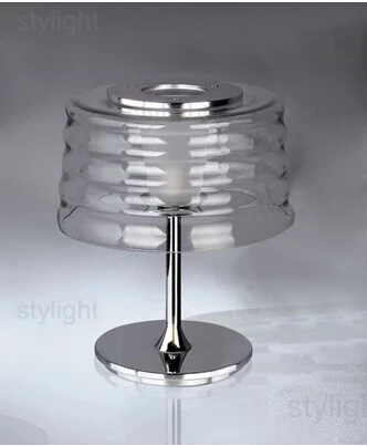 American style simplistic table lamp free shipping transparent wave table light retro nordic design bedside living room big size
American style simplistic table lamp free shipping transparent wave table light retro nordic design bedside living room big size