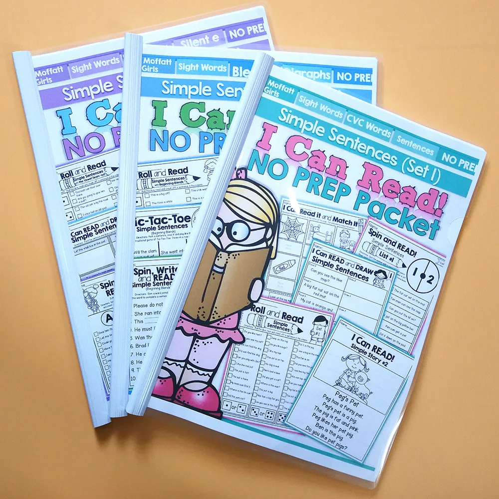 English Phonics Workbook Exercise Book I Can Read Simple Sentences Training Practice Book Educational Kids Games for Children
English Phonics Workbook Exercise Book I Can Read Simple Sentences Training Practice Book Educational Kids Games for Children