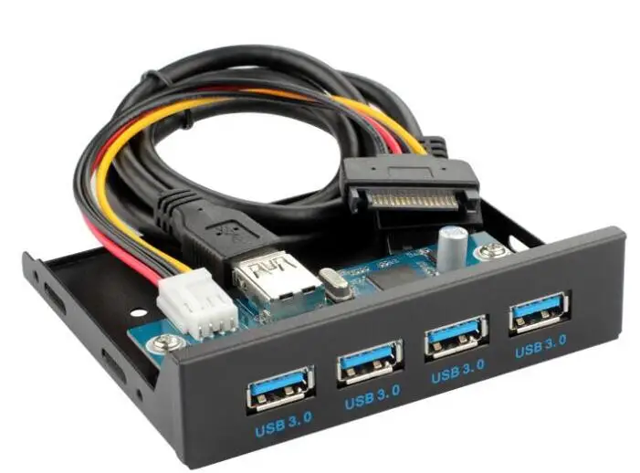 front panel | 4 Port USB 3.0 Front Panel Combo Bracket | 8 front panel | 4 Port USB 3.0 Front Panel Combo Bracket | 4