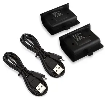 2PCS Portablec 2400mAh Batteries Rechargeable Backup Battery Pack With USB Cable For XBOX ONE Controller Charging Kit Batteria
2PCS Portablec 2400mAh Batteries Rechargeable Backup Battery Pack With USB Cable For XBOX ONE Controller Charging Kit Batteria