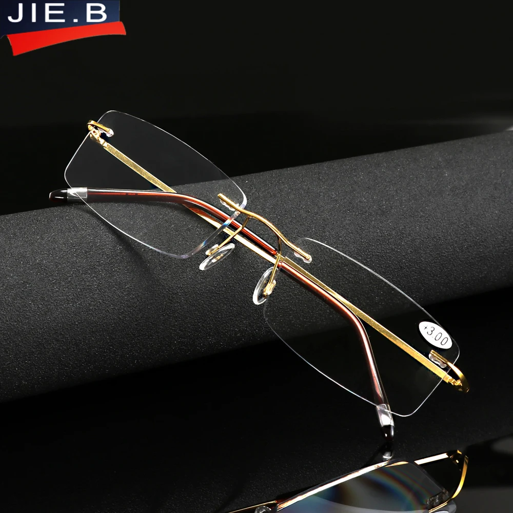 Anti-blue Ray Rimless Titanium Alloy Reading Glasses Men Old Women Eyeglasses Presbyopic Hyperopia Frameless Eyewear+1.0+1.5+2.0
Anti-blue Ray Rimless Titanium Alloy Reading Glasses Men Old Women Eyeglasses Presbyopic Hyperopia Frameless Eyewear+1.0+1.5+2.0