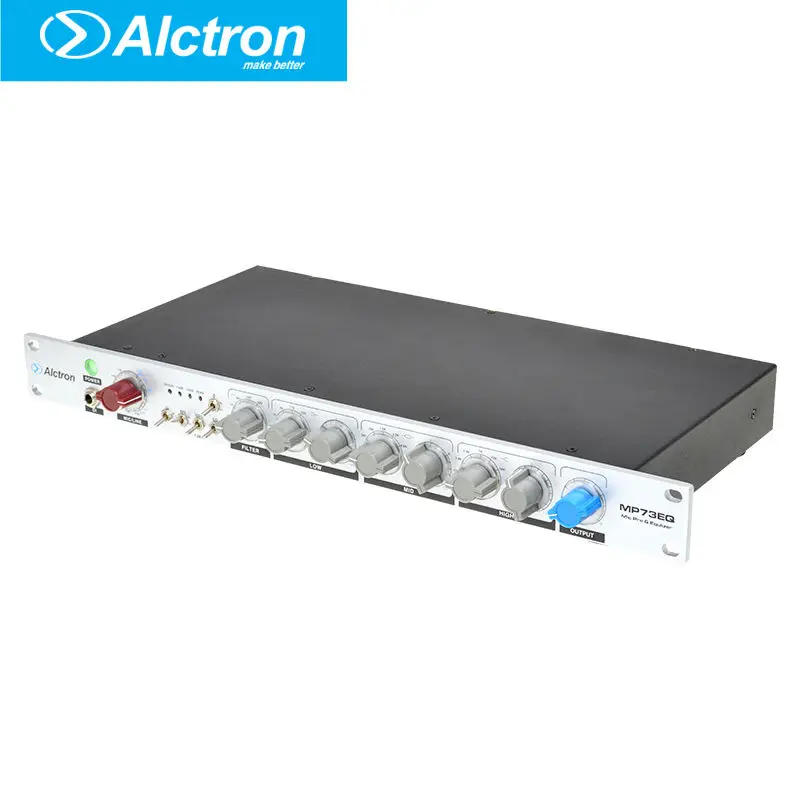 Alctron MP73EQ High-End Microphone/Instrument Preamplifier and Equalizer,Pro Mic/Line Preamplifier, Mic Preamp and EQ
Alctron MP73EQ High-End Microphone/Instrument Preamplifier and Equalizer,Pro Mic/Line Preamplifier, Mic Preamp and EQ