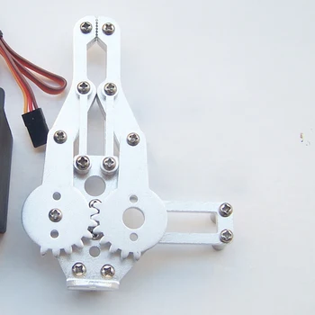 Free shipping 1 Set 2 DOF Aluminum Robot Arm Clamp Claw Mount Kit (No servo) Un-assembly Fit For Arduino
Free shipping 1 Set 2 DOF Aluminum Robot Arm Clamp Claw Mount Kit (No servo) Un-assembly Fit For Arduino