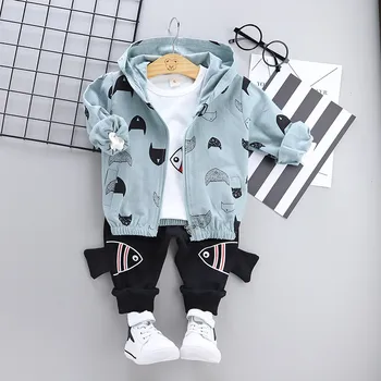 High Quality Baby Boy Clothing 2019 Spring Autumn New Active Casual Toddler Suit Children Clothes Coat+t-shirt+pant Clothing Set
High Quality Baby Boy Clothing 2019 Spring Autumn New Active Casual Toddler Suit Children Clothes Coat+t-shirt+pant Clothing Set