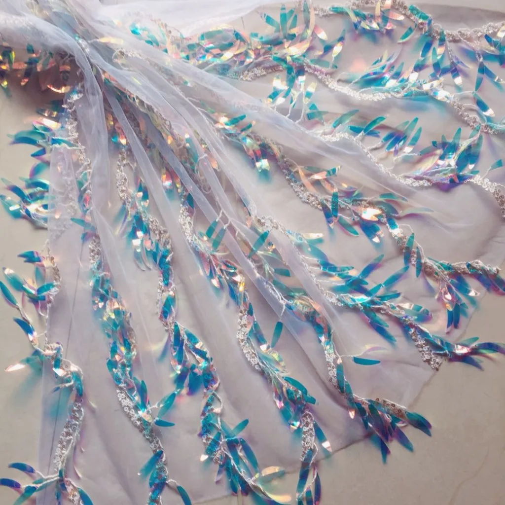 Sequin Embroidery Lace Fabric Elastic American Mesh Stage Costumes Designer Material Telas Telas De Algodon Para Patchwork
Sequin Embroidery Lace Fabric Elastic American Mesh Stage Costumes Designer Material Telas Telas De Algodon Para Patchwork