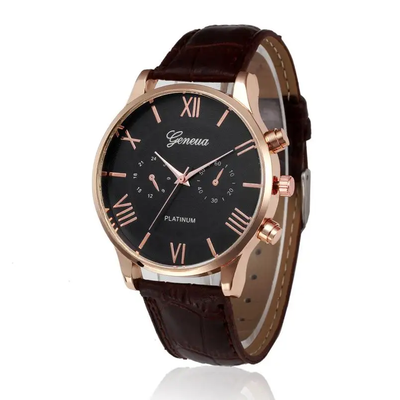 Timezone #301 Retro men's watch Design Leather Band Analog Alloy Quartz Wrist Watch
Timezone #301 Retro men's watch Design Leather Band Analog Alloy Quartz Wrist Watch
