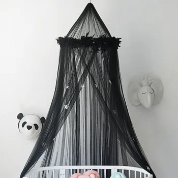 Feather Star Decor Mosquito Net Children's Tent Chiffon Mosquito Net Baby Room Hung Dome Mosquito Net Decoration
Feather Star Decor Mosquito Net Children's Tent Chiffon Mosquito Net Baby Room Hung Dome Mosquito Net Decoration