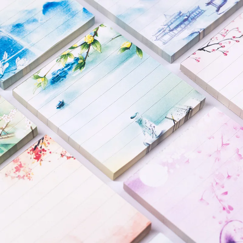 Painting Chinese Sticky Notes Cute Vintage Memo Pad Weekly Planner Stickers Kawaii Travel Jounery Notepad For Kids School Gifts
Painting Chinese Sticky Notes Cute Vintage Memo Pad Weekly Planner Stickers Kawaii Travel Jounery Notepad For Kids School Gifts