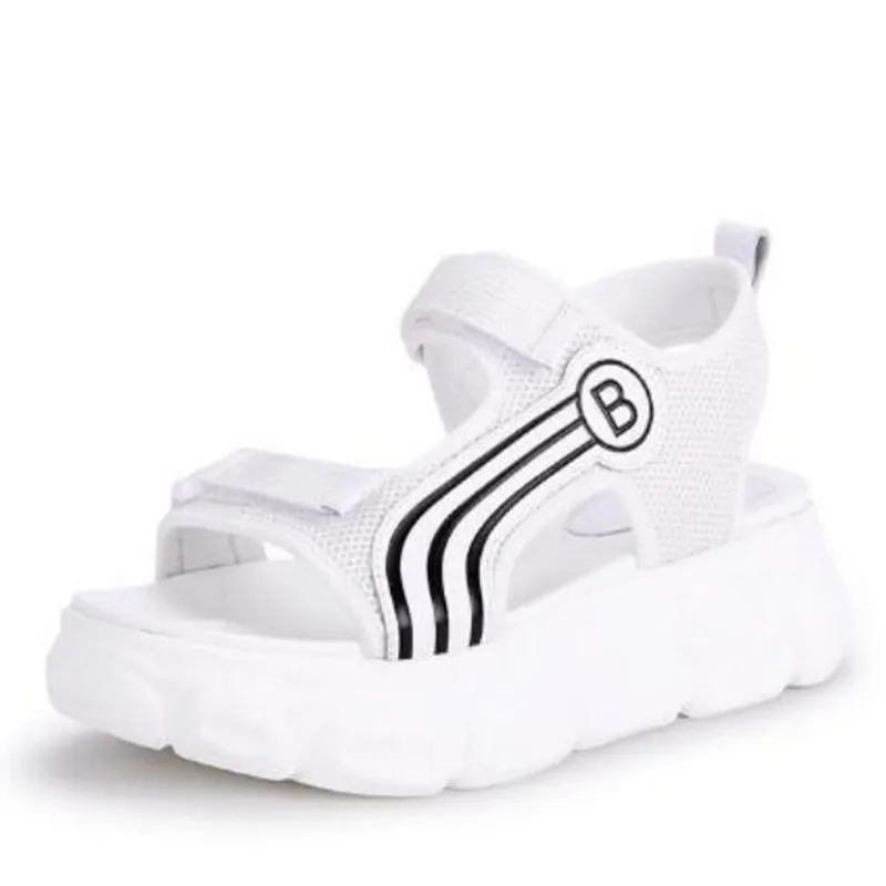 Summer hot student ladies white sandals wild sports casual platform shoes fashion comfortable sandals 2019 new
Summer hot student ladies white sandals wild sports casual platform shoes fashion comfortable sandals 2019 new