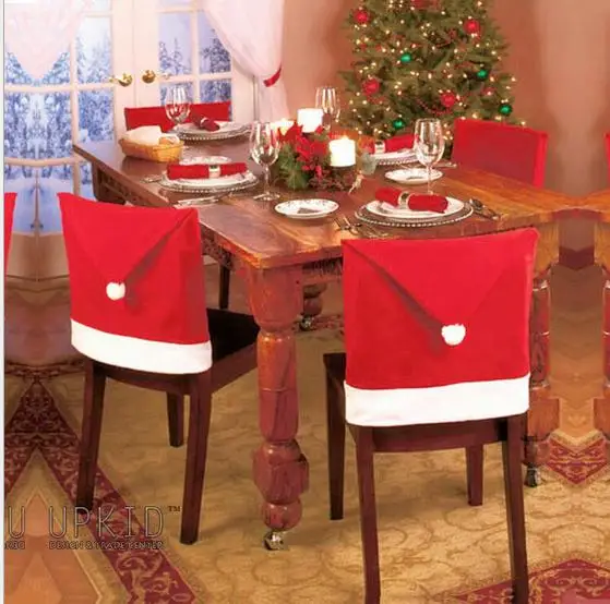 Hot sale Santa Clause Red Hat Christmas gift Chair Back Covers for Christmas Dinner Decor New Party Supply Favor
Hot sale Santa Clause Red Hat Christmas gift Chair Back Covers for Christmas Dinner Decor New Party Supply Favor