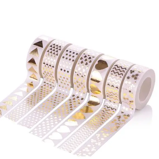 2017 new Christmas and Heart WHITE Foil DIY Adhesive Masking Tape Japanese Washi Tape Paper Crafts Gift as Scrapbooking Tools
2017 new Christmas and Heart WHITE Foil DIY Adhesive Masking Tape Japanese Washi Tape Paper Crafts Gift as Scrapbooking Tools