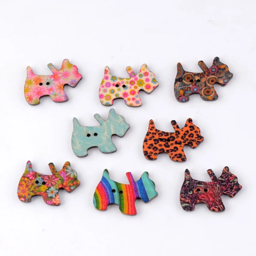 Retail 20pcs Random Mixed 2 Holes Pattern South Korea Dog Cartoon Animal Wood Sewing Buttons Scrapbooking 28x21mm F0101
Retail 20pcs Random Mixed 2 Holes Pattern South Korea Dog Cartoon Animal Wood Sewing Buttons Scrapbooking 28x21mm F0101