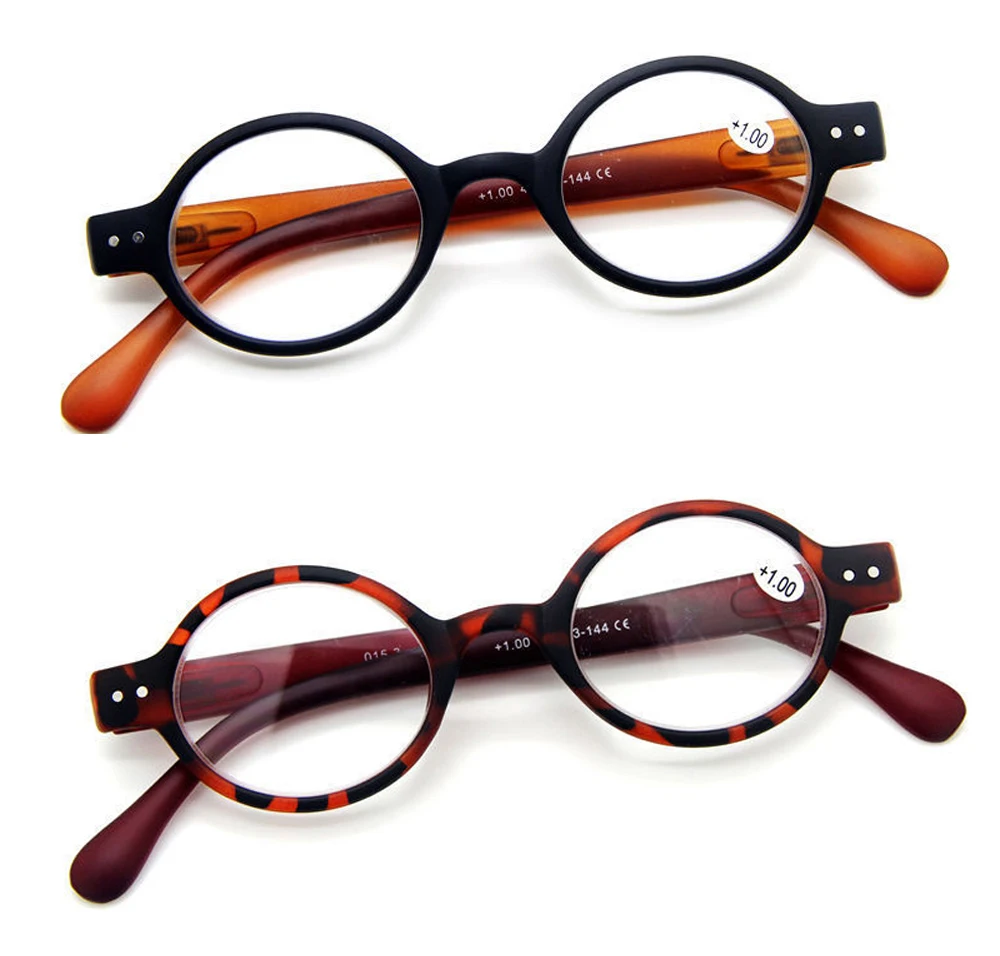 Agstum Designer Small round Oval Oblate Vintage Spring Hinge Reading Glasses +1 +1.5 +2 +3 +4
Agstum Designer Small round Oval Oblate Vintage Spring Hinge Reading Glasses +1 +1.5 +2 +3 +4
