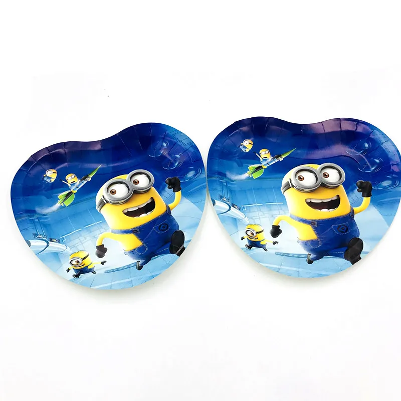 10PCS/LOT MINIONS PLATES MINIONS PARTY DISHES KIDS BABY SHOWER PARTY SUPPLIES MINIONS HEART SHAPE PAPER PLATE
10PCS/LOT MINIONS PLATES MINIONS PARTY DISHES KIDS BABY SHOWER PARTY SUPPLIES MINIONS HEART SHAPE PAPER PLATE