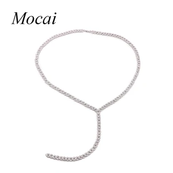 Simple Iced Out Curb Cuban Silver Color Long Chain Pendant Necklace Micro Paved Clear Rhinestones Womens Chains Jewelry ZK20
Simple Iced Out Curb Cuban Silver Color Long Chain Pendant Necklace Micro Paved Clear Rhinestones Womens Chains Jewelry ZK20