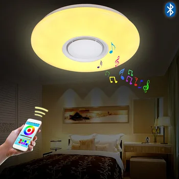24W 36W Smart Bluetooth Colorful Music Ceiling Light Adjustable Lighting LED Night Light Bedroom Smart Home Decoration Light
24W 36W Smart Bluetooth Colorful Music Ceiling Light Adjustable Lighting LED Night Light Bedroom Smart Home Decoration Light