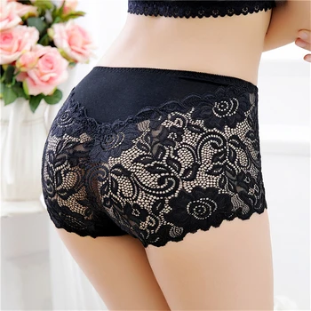 Underwear Women Lingerie UnderpantsLace seamless panties sexy lace buttock high waist panties modal crotch women's boxer shorts
Underwear Women Lingerie UnderpantsLace seamless panties sexy lace buttock high waist panties modal crotch women's boxer shorts