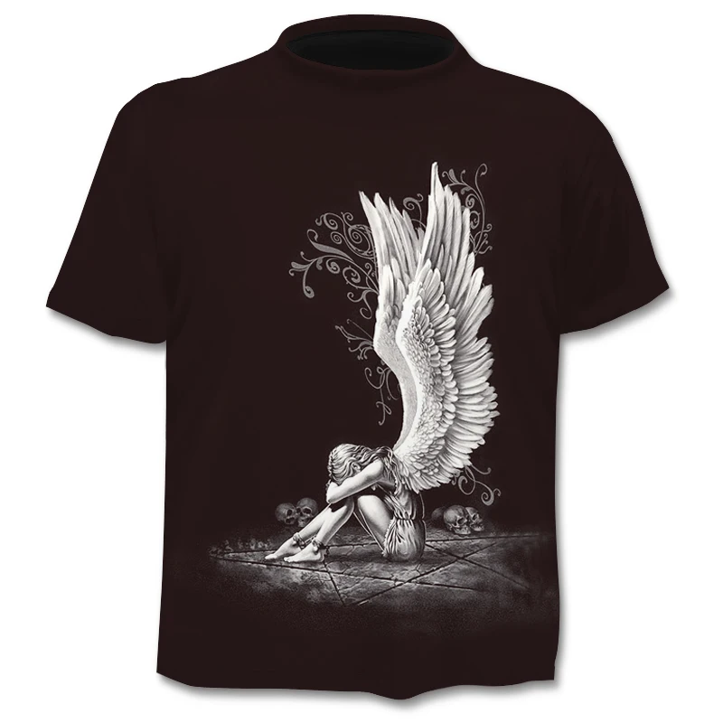 2019 Summer Hot Men/Women 3d T-shirt Beautiful Angel girl Print Hip Hop Tee Anime print shirt Fashion Shortsleeve Tee shirt
2019 Summer Hot Men/Women 3d T-shirt Beautiful Angel girl Print Hip Hop Tee Anime print shirt Fashion Shortsleeve Tee shirt