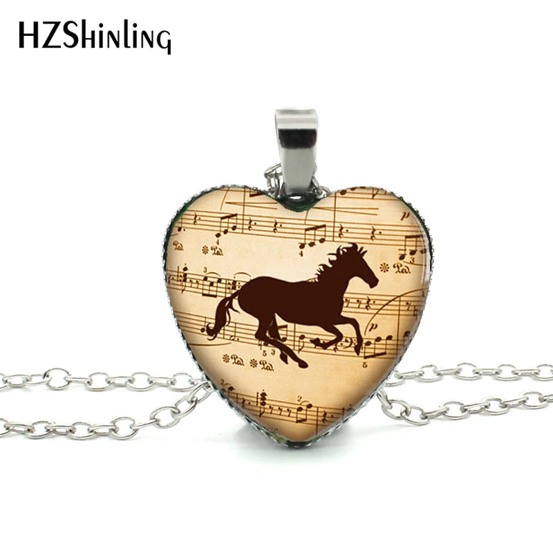 2015 New Glass Necklaces Pendants Music Horse Heart Pendant Horse Jewelry Horse Necklace Glass Heart Necklace HZ3
2015 New Glass Necklaces Pendants Music Horse Heart Pendant Horse Jewelry Horse Necklace Glass Heart Necklace HZ3