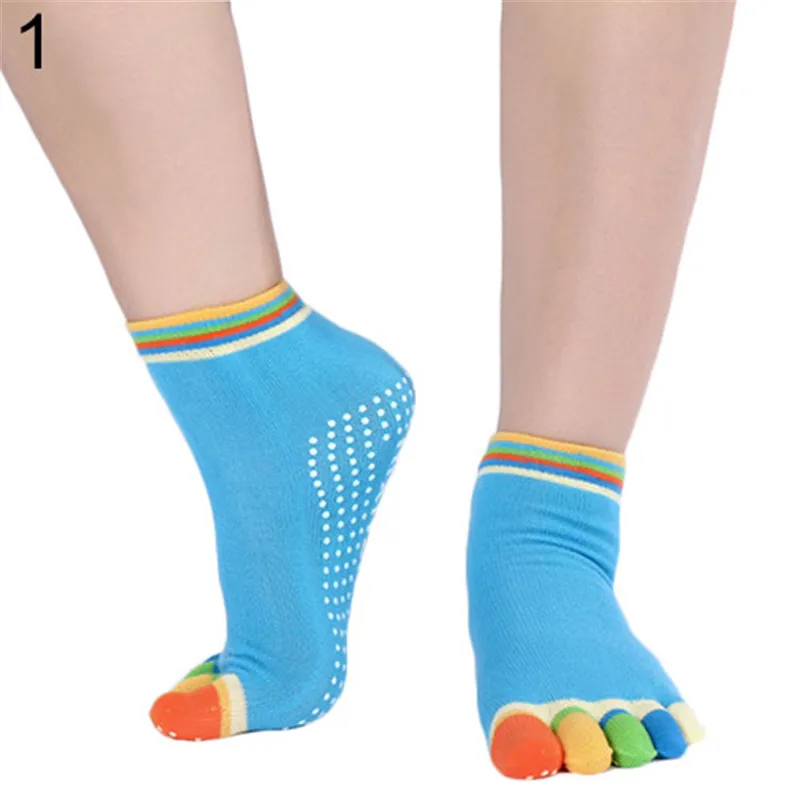 Bluelans Women 1 Pair Antislip Ankle Grip Durable Colorful 5 Toe Finger Cotton Socks
Bluelans Women 1 Pair Antislip Ankle Grip Durable Colorful 5 Toe Finger Cotton Socks