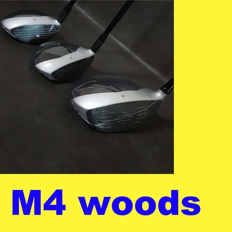 

M4 Golf Driver Fairway woods Clubs 9.5/10.5 Loft FUBUKI TM-5 B60 SPEEDER TOUR AD TP-6 R/SR/S/X Graphite shaft With Head Cover