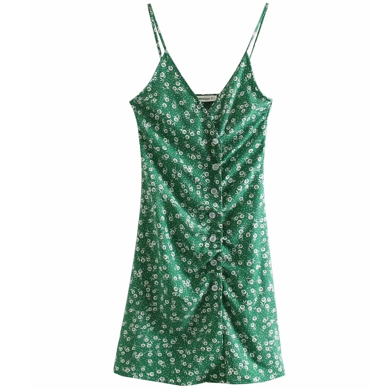 2019 women elegant french style floral print pleats sling dress ladies chic buttons vestidos casual slim summer dresses DS2159
2019 women elegant french style floral print pleats sling dress ladies chic buttons vestidos casual slim summer dresses DS2159