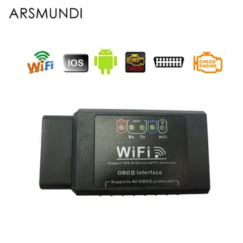 ELM327 WIFI Car Diagnostic Tool Black Version Wireless ELM 327 Interface Hardware V1.5 For iOS iPhone iPad Android Windows
ELM327 WIFI Car Diagnostic Tool Black Version Wireless ELM 327 Interface Hardware V1.5 For iOS iPhone iPad Android Windows