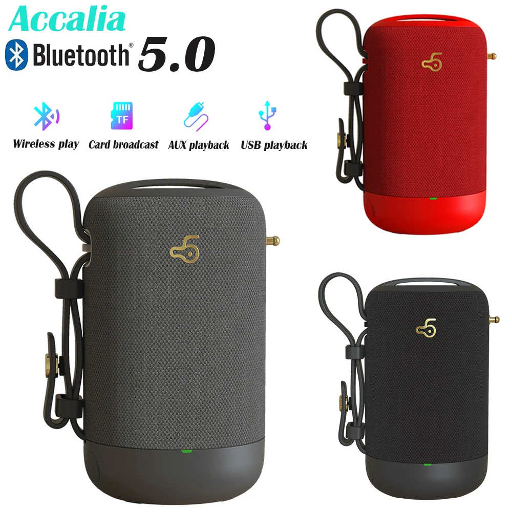 Accalia DO03 Wireless Bluetooth Speaker Mobile Computer Subwoofer Car Outdoor Creative Waterproof Portable TF Card Audio
Accalia DO03 Wireless Bluetooth Speaker Mobile Computer Subwoofer Car Outdoor Creative Waterproof Portable TF Card Audio