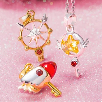Card Captor Sakura S925 Sterling Sliver Star Pendant Cardcaptor Sakura animal necklace women necklaces pendants gifts for girls
Card Captor Sakura S925 Sterling Sliver Star Pendant Cardcaptor Sakura animal necklace women necklaces pendants gifts for girls