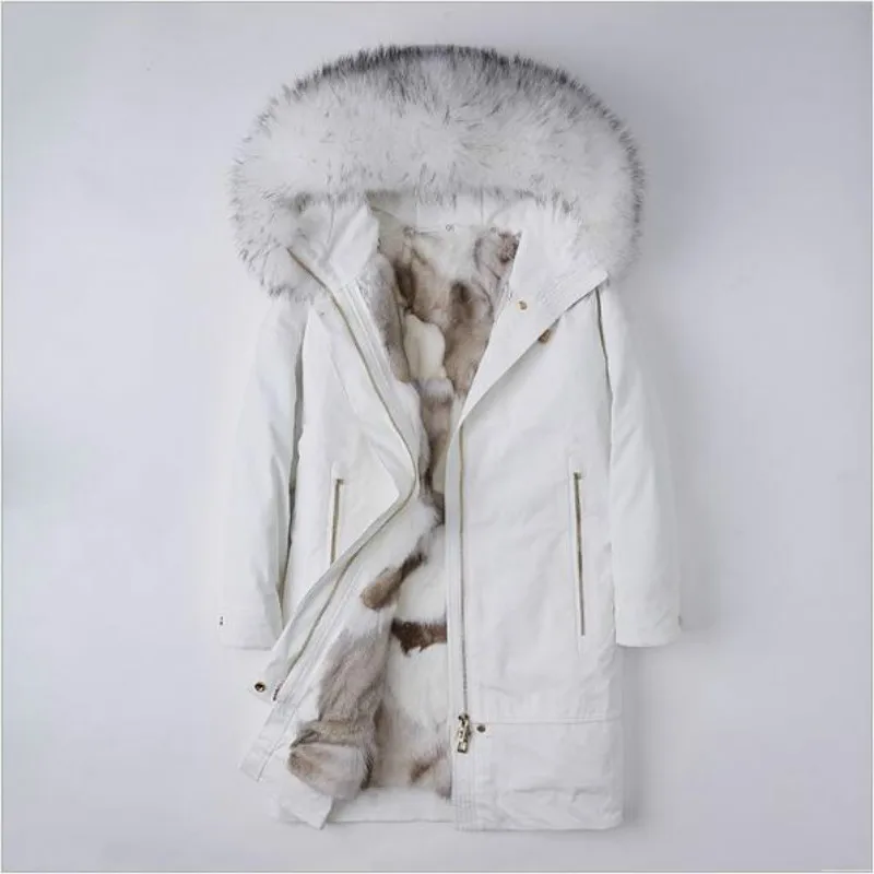 2018 new Real Fox Fur Coat Women fashion Winter Fox Fur Lining Coat Raccoon Fur Hoodie Cotton longt Jacket
2018 new Real Fox Fur Coat Women fashion Winter Fox Fur Lining Coat Raccoon Fur Hoodie Cotton longt Jacket