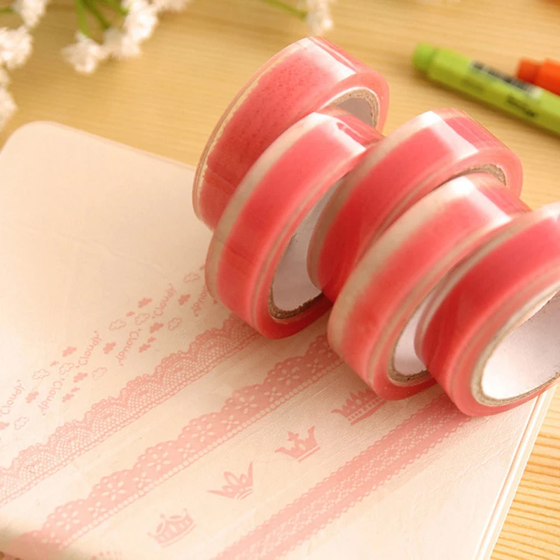2Pcs/Pack DIY Scrapbooking Transparent Lace Washi Tape Decoration Roll Tape PVC Decorative Sticky Masking Self Adhesive Tape 10M
2Pcs/Pack DIY Scrapbooking Transparent Lace Washi Tape Decoration Roll Tape PVC Decorative Sticky Masking Self Adhesive Tape 10M