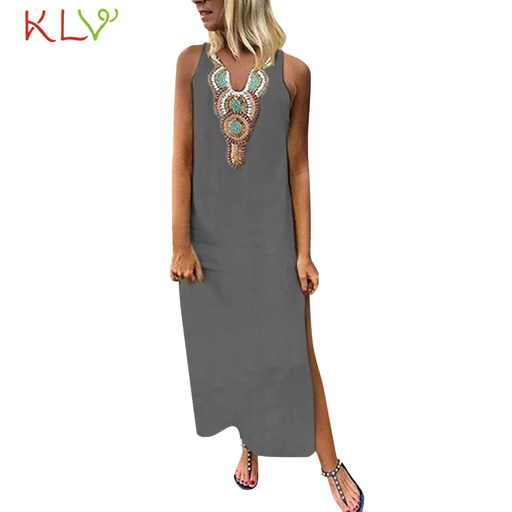 Dress Women Sexy Summer Linen Casual Beach Vintage Party Maxi Long Dress Evening Robe Femme Zomerjurk Dames 2019 Vestidos 19M27
Dress Women Sexy Summer Linen Casual Beach Vintage Party Maxi Long Dress Evening Robe Femme Zomerjurk Dames 2019 Vestidos 19M27