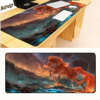 Mairuige 900*400*2mm Red Horse Top-selling Size Mouse Pad Lock Edge Game Computer Keyboard Pad Player Speed Control Mousemat
Mairuige 900*400*2mm Red Horse Top-selling Size Mouse Pad Lock Edge Game Computer Keyboard Pad Player Speed Control Mousemat