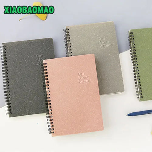 MUJI style simple A5 Paper Notebook Spiral Coil Daily Handmade Journal Memos horizontal Notepad Planner Organizer Books XLG709
MUJI style simple A5 Paper Notebook Spiral Coil Daily Handmade Journal Memos horizontal Notepad Planner Organizer Books XLG709