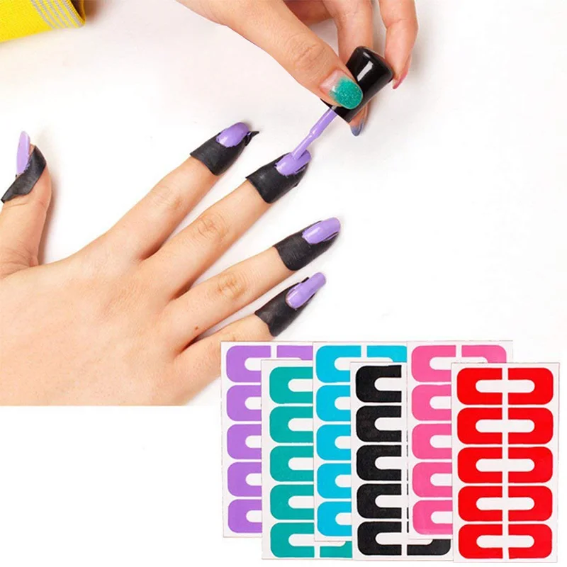 Varnish Nail Polish Glue Anti-overflow Spill Proof Manicure Protector Tools Reusable Model Oil Tools Stencil Clip DIY Random C
Varnish Nail Polish Glue Anti-overflow Spill Proof Manicure Protector Tools Reusable Model Oil Tools Stencil Clip DIY Random C