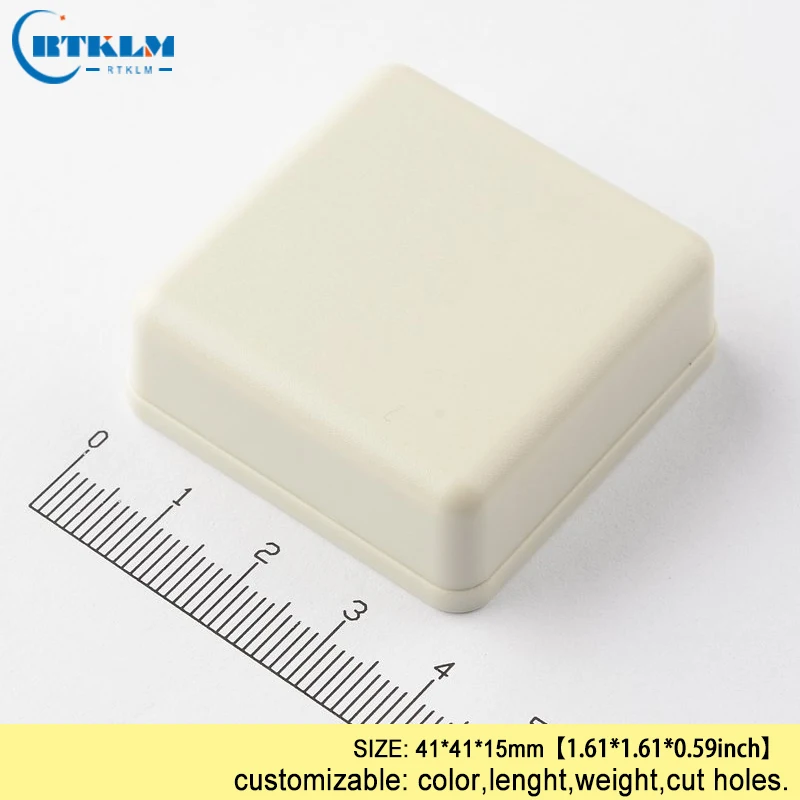 Abs plastic small Handheld instrument enclosures 41*41*15mm electrical junction housing plastic for electronics pcb device Box
Abs plastic small Handheld instrument enclosures 41*41*15mm electrical junction housing plastic for electronics pcb device Box