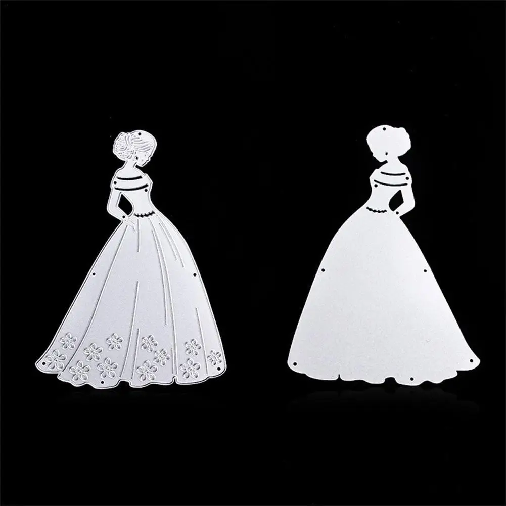 Women Wedding Dress Metal Steel Cutting Dies Stencil For DIY Scrapbooking Paper Photo Embossing Card Decorative Craft
Women Wedding Dress Metal Steel Cutting Dies Stencil For DIY Scrapbooking Paper Photo Embossing Card Decorative Craft