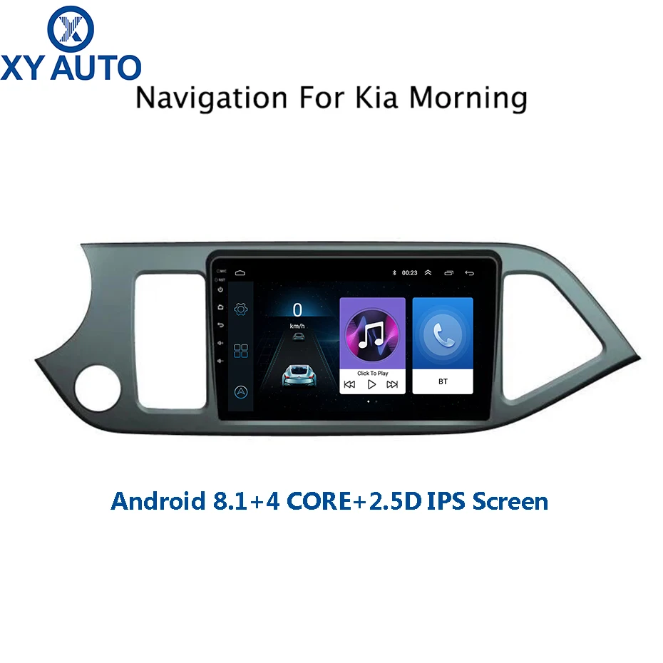 9 inch 2.5D IPS Tempered HD multi-touch screen Android 8.1 NAVI for KIA morning 2011-2015 with Bluetooth USB WIFI support SWC
9 inch 2.5D IPS Tempered HD multi-touch screen Android 8.1 NAVI for KIA morning 2011-2015 with Bluetooth USB WIFI support SWC