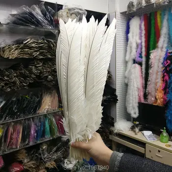 new ! 10 pcs quality white eagle feathers, 18-20 inches / 45-50 cm long, DIY jewelry decoration
new ! 10 pcs quality white eagle feathers, 18-20 inches / 45-50 cm long, DIY jewelry decoration
