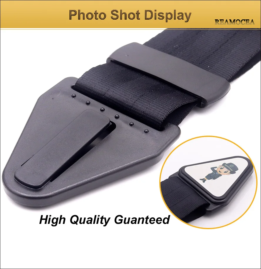 1Pc Car Baby Safety Seat Clip Fixed Lock Black Adjustable Toddlers Kids Child Seat Belt Buckle Strap Clamp Protection (7)