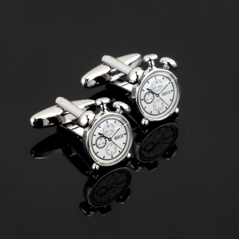 Free delivery, high quality men's cuff button, new fashion brand alarm clock cuff links for men's wedding gifts
Free delivery, high quality men's cuff button, new fashion brand alarm clock cuff links for men's wedding gifts